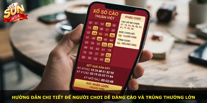 Hướng dẫn chi tiết để người chơi dễ dàng cào và trúng thưởng lớn
