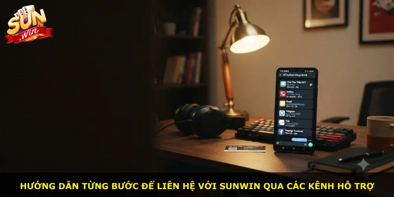 Hướng dẫn từng bước để liên hệ với Sunwin qua các kênh hỗ trợ
