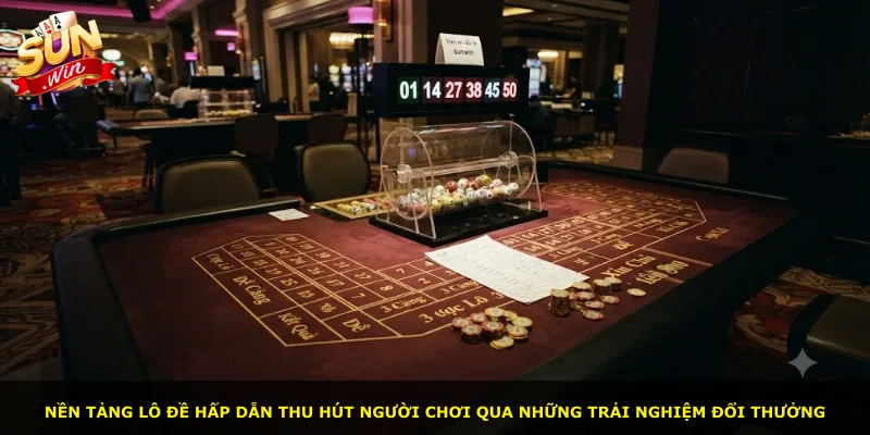Nền tảng lô đề hấp dẫn thu hút người chơi qua những trải nghiệm đổi thưởng