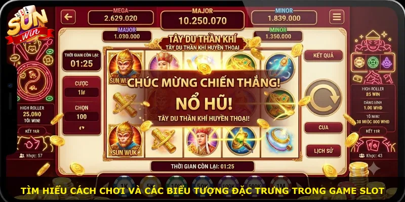 Tìm hiểu cách chơi và các biểu tượng đặc trưng trong game slot